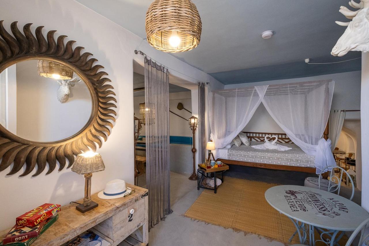 Rock Villas Complex - Private Luxe Top Retreat - Castle And Sea View Emporio  Eksteriør bilde