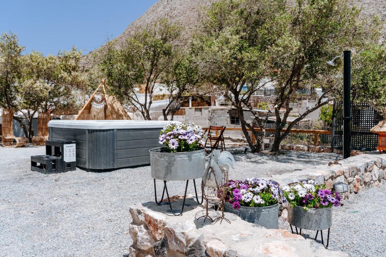 Rock Villas Complex - Private Luxe Top Retreat - Castle And Sea View Emporio  Eksteriør bilde