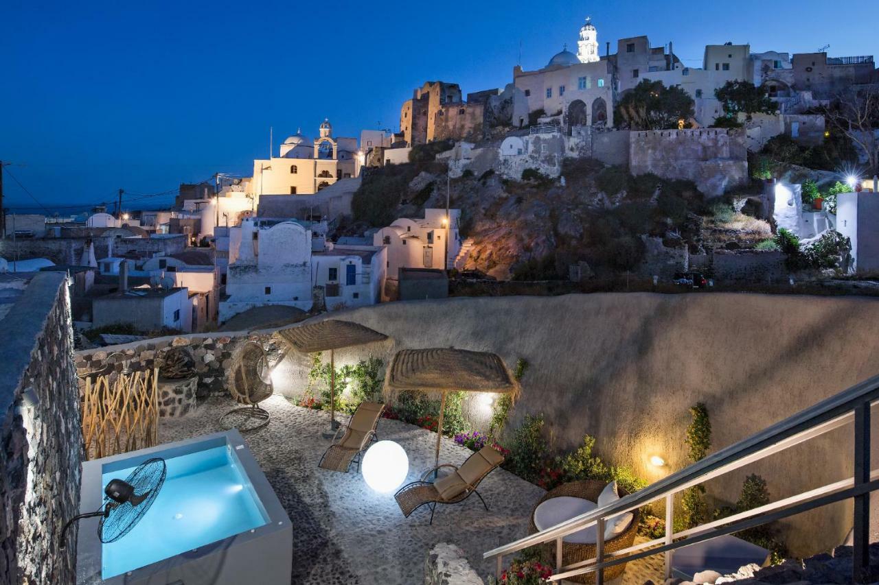 Rock Villas Complex - Private Luxe Top Retreat - Castle And Sea View Emporio  Eksteriør bilde