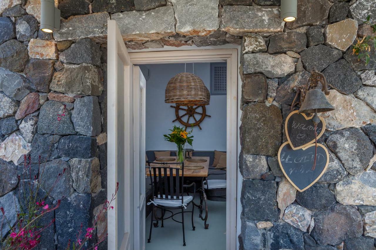Rock Villas Complex - Private Luxe Top Retreat - Castle And Sea View Emporio  Eksteriør bilde